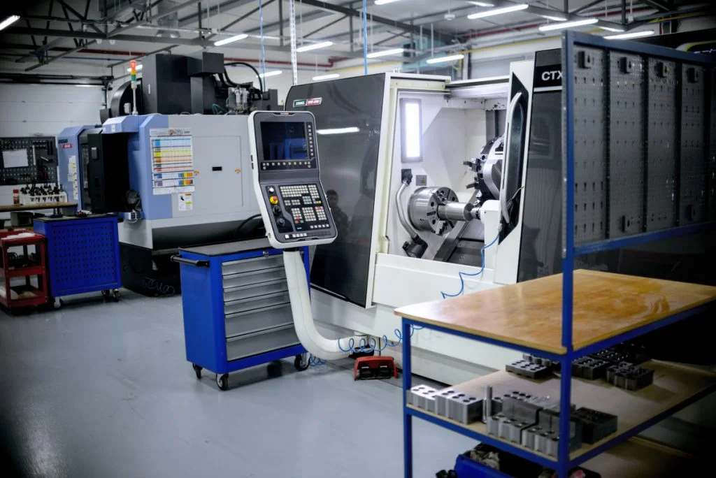 CNC darbnīca.